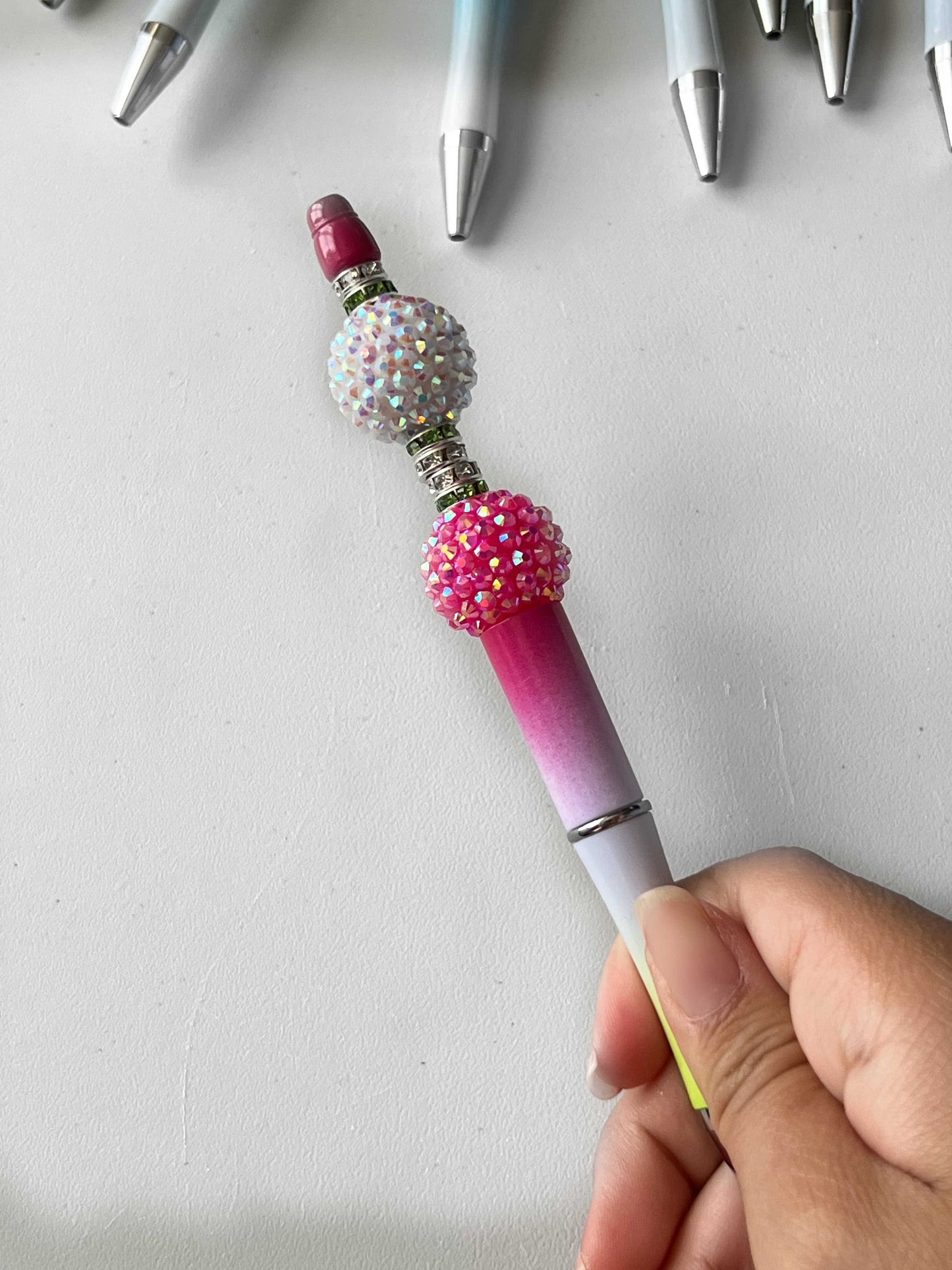 Colorful Beaded Pen #3 - Seli Han Skincare