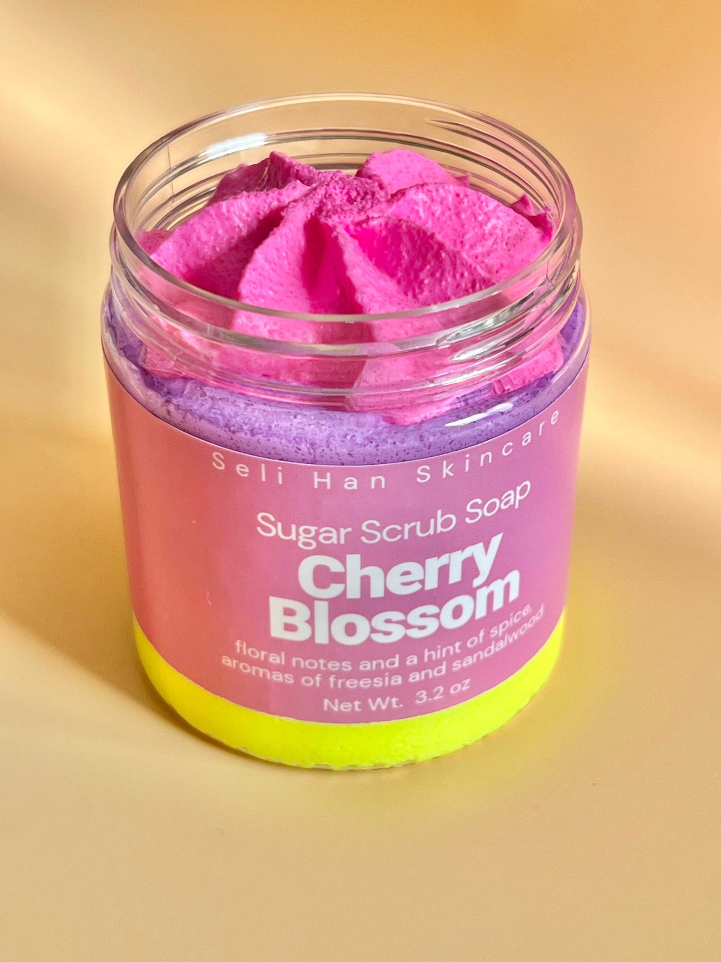 Cherry Blossom Foaming Body Sugar Scrub