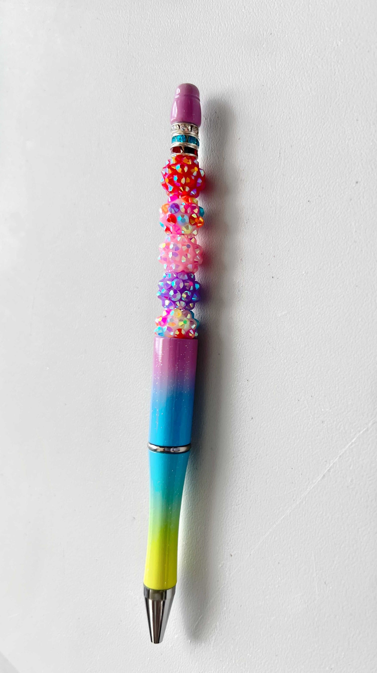 Colorful Beaded Pen #1
