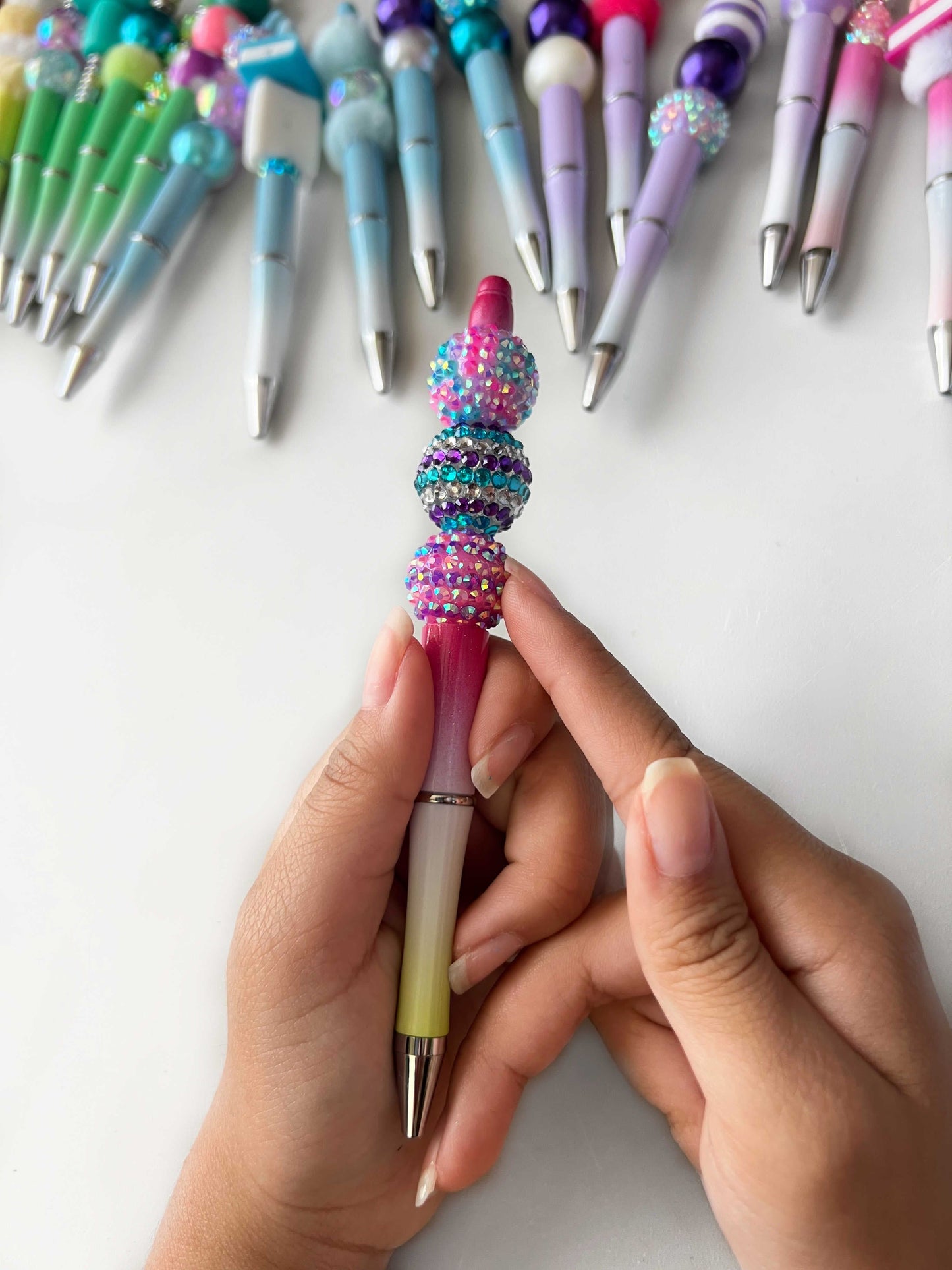 Colorful Beaded Pen #11