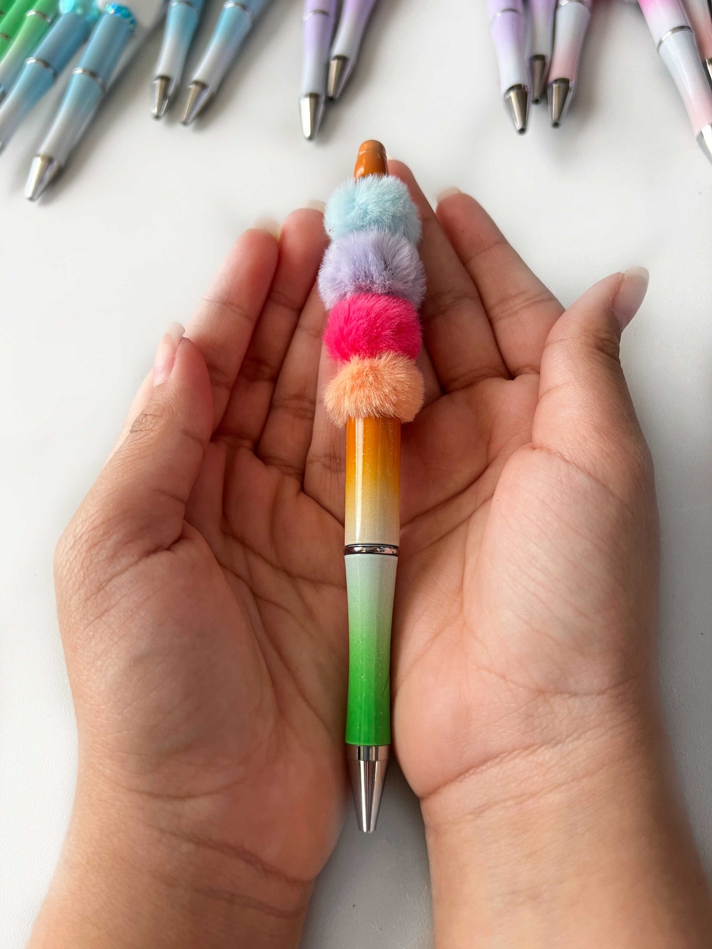 Colorful Beaded Pen #13