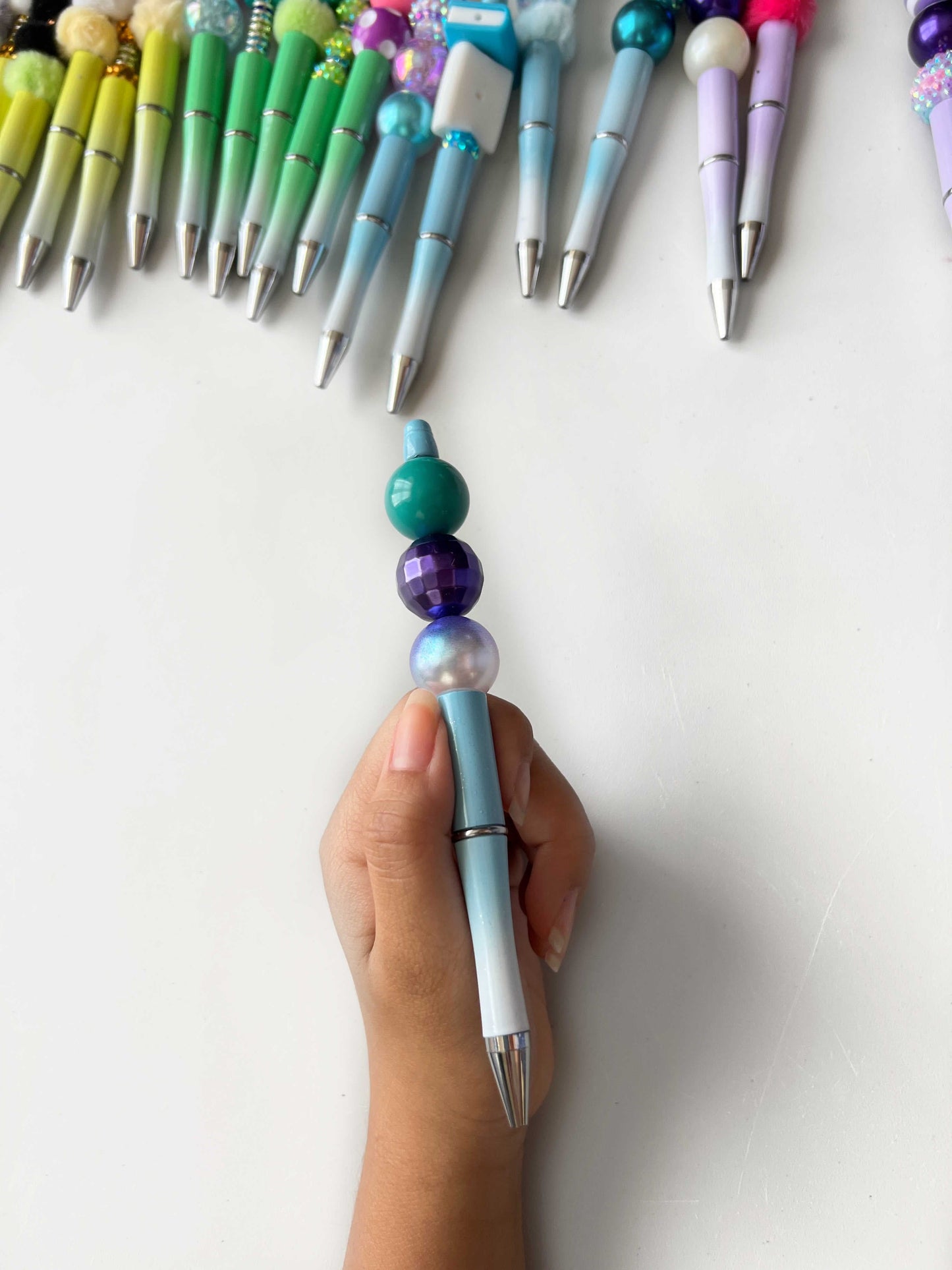 Colorful Beaded Pen #14