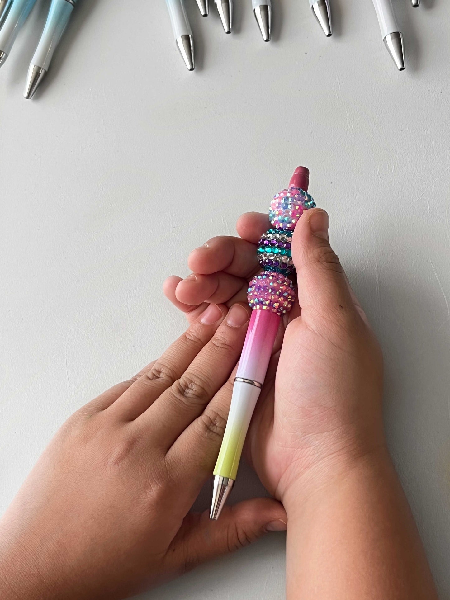 Colorful Beaded Pen #2