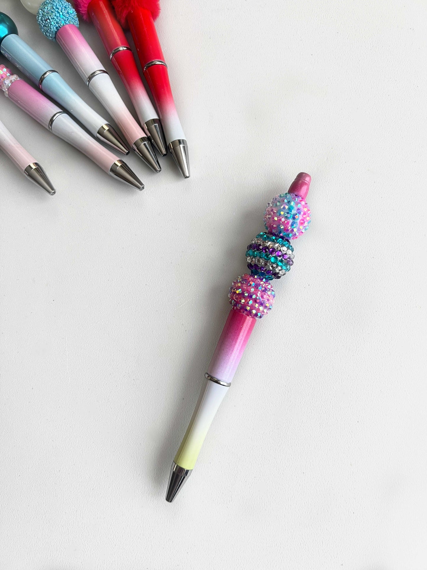 Colorful Beaded Pen #28