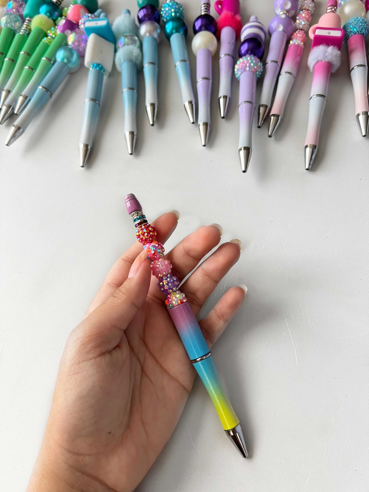 Colorful Beaded Pen #8