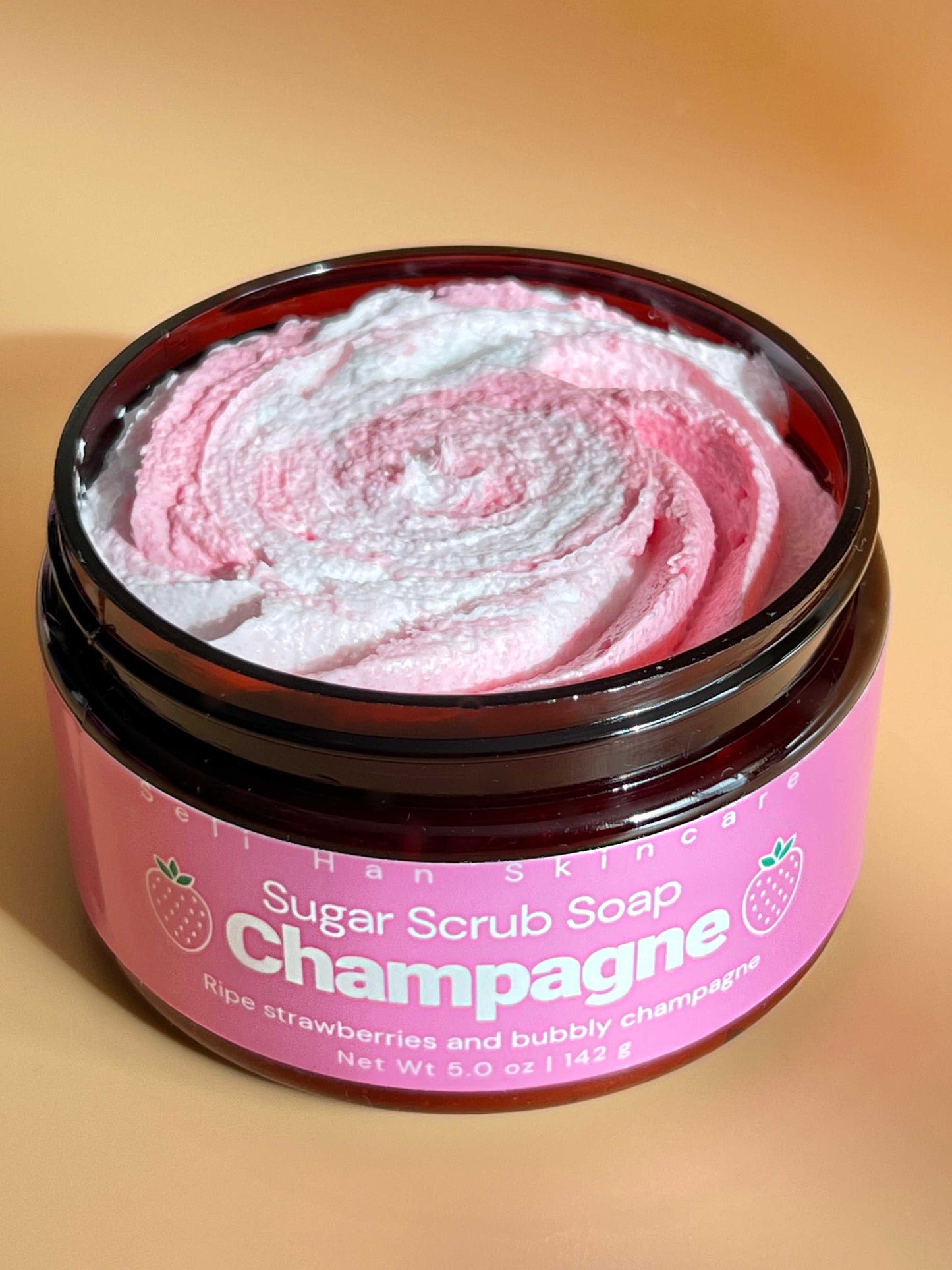 Strawberry Champagne Body Scrub