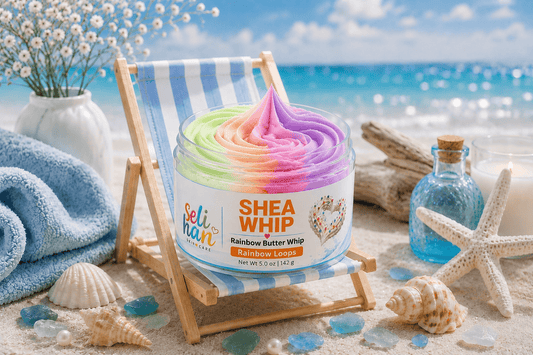 Shea Whip Body Butter Cream - Rainbow Loops