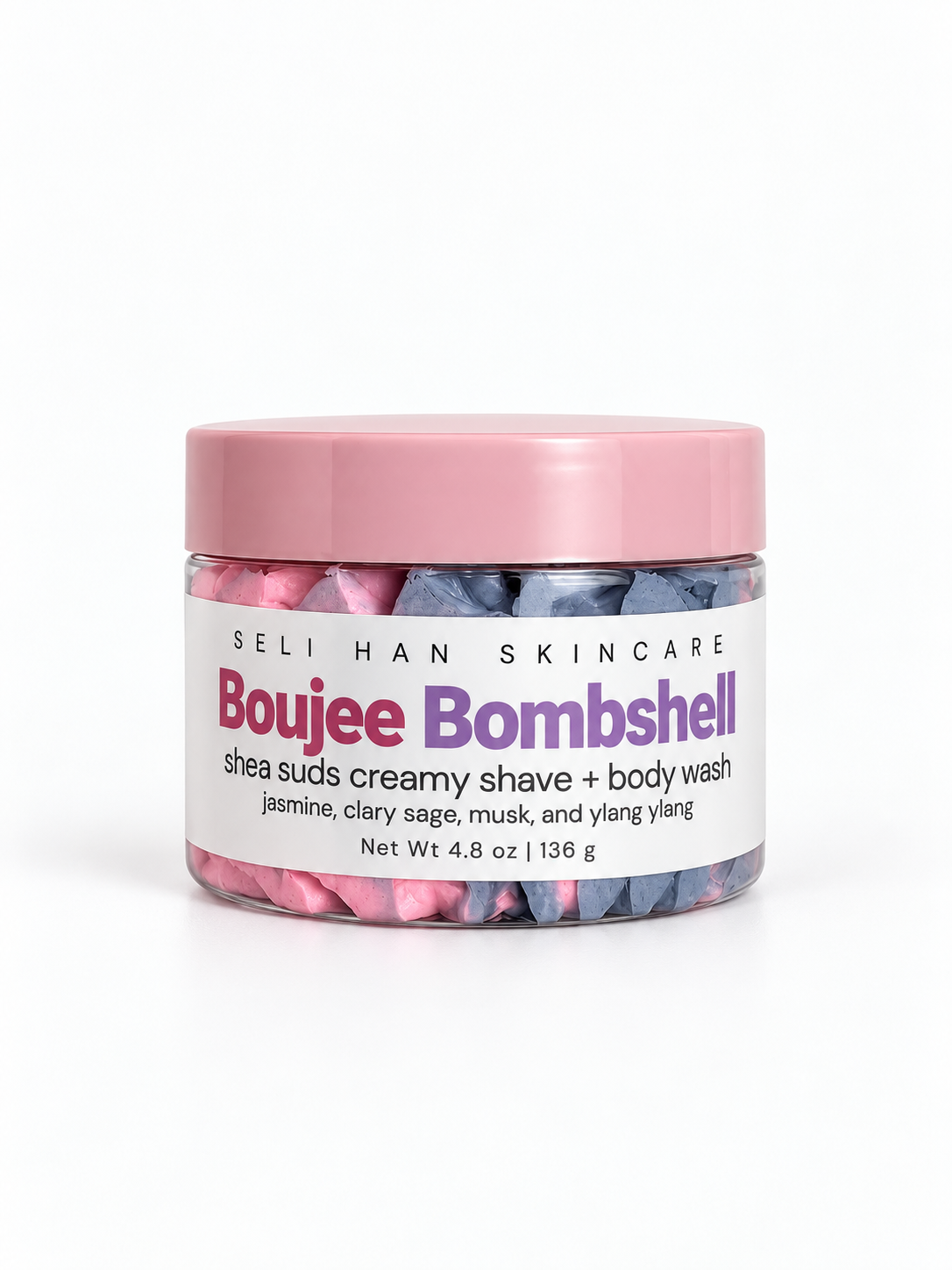 Boujee Bombshell Whipped Soap - Seli Han Skincare 