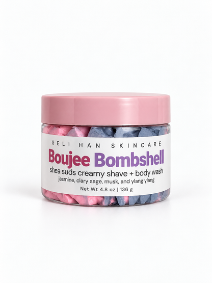 Boujee Bombshell Whipped Soap - Seli Han Skincare 