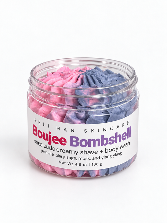Boujee Bombshell Whipped Soap - Seli Han Skincare 