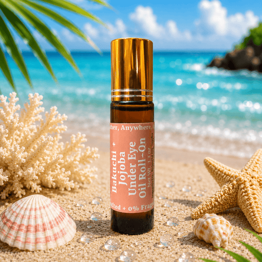 Bakuchi Jojoba Under Eye Roll On - Seli Han Skincare 