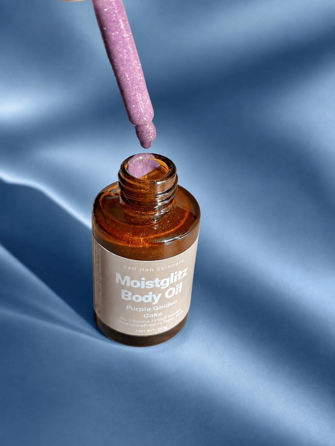 Purple Golden Cake Glimmer Body Oil