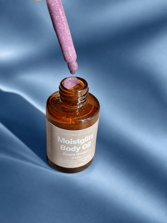 Purple Golden Cake Glimmer Body Oil