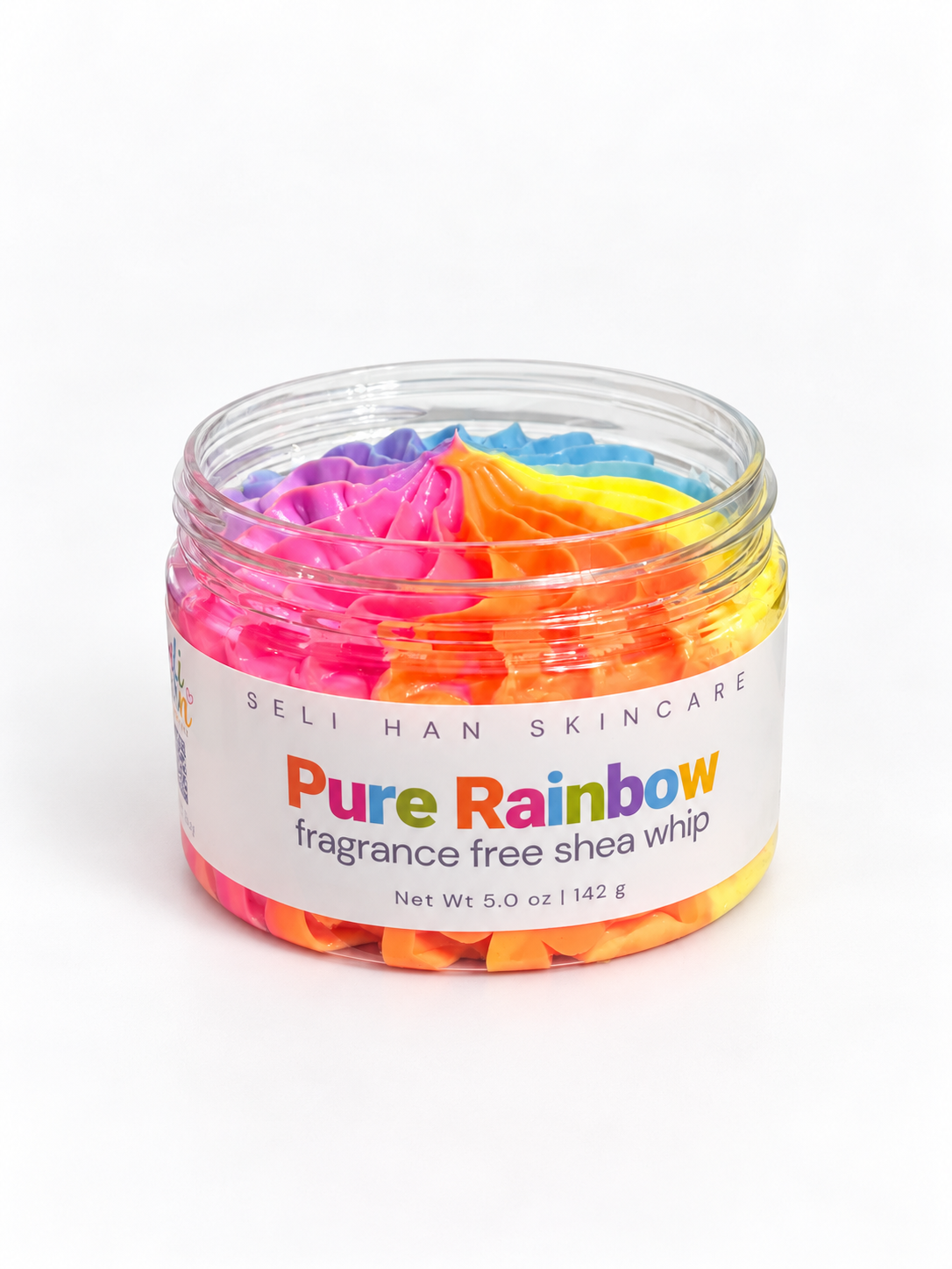 Fragrance Free Rainbow Body Butter Cream