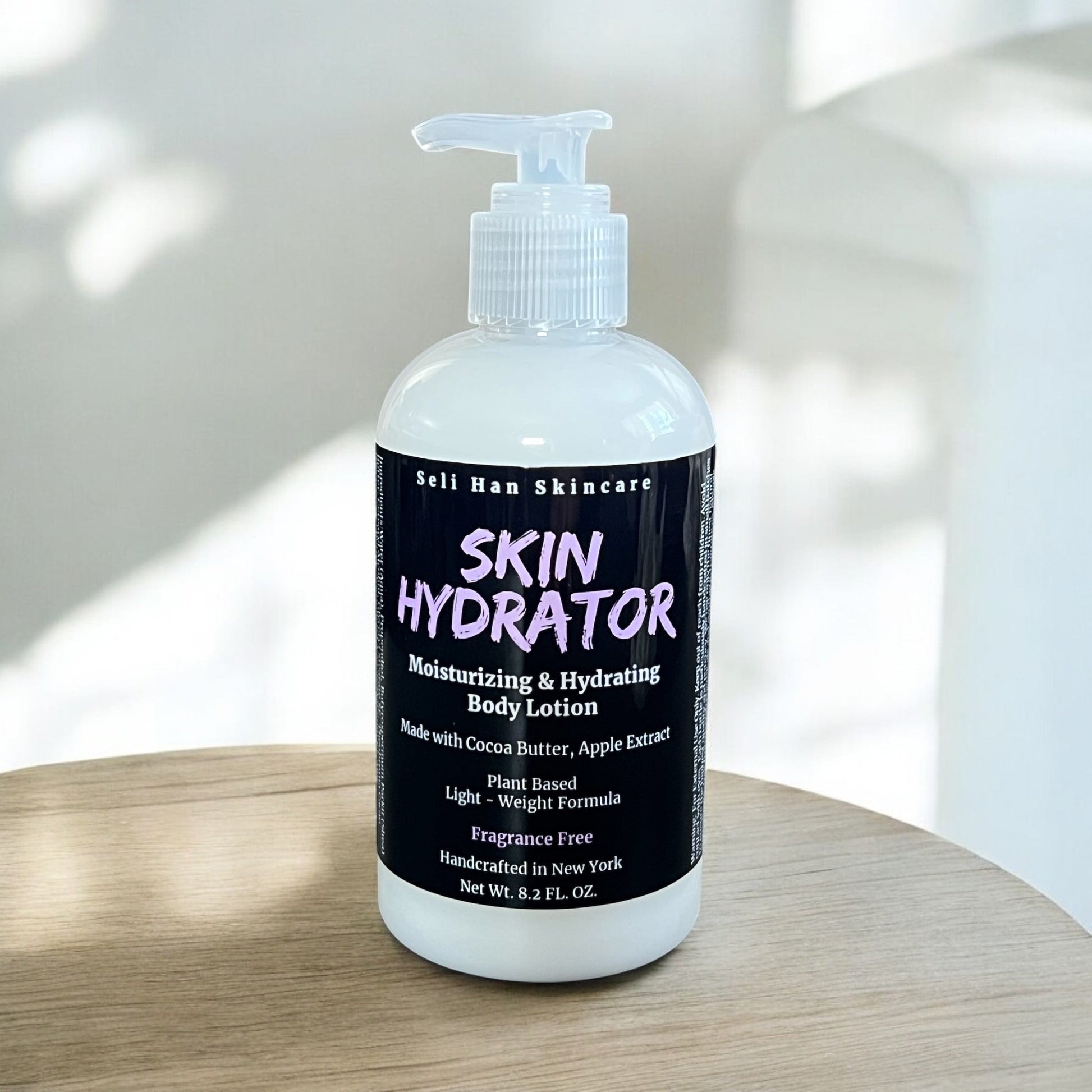 Skin Hydrator - Moisturizing Body Lotion (Fragrance Free) - Seli Han Skincare 
