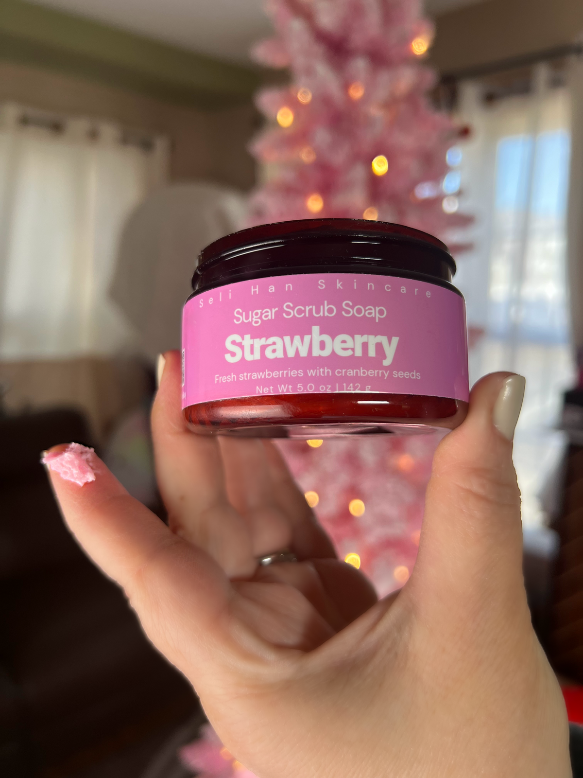 Strawberry Champagne Body Scrub