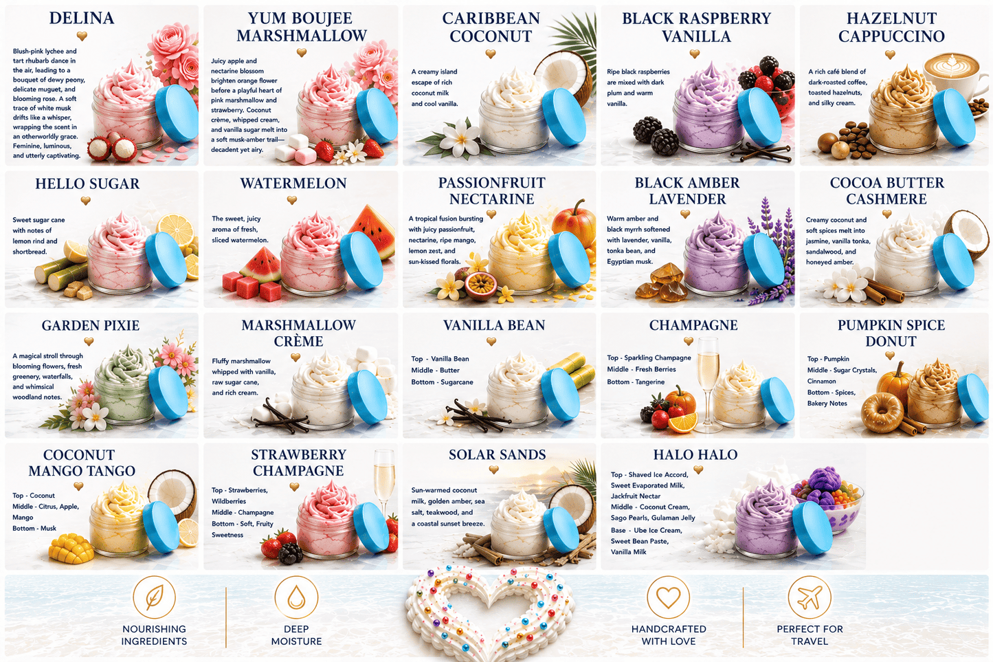 1 oz Whipped Body Butter Sample