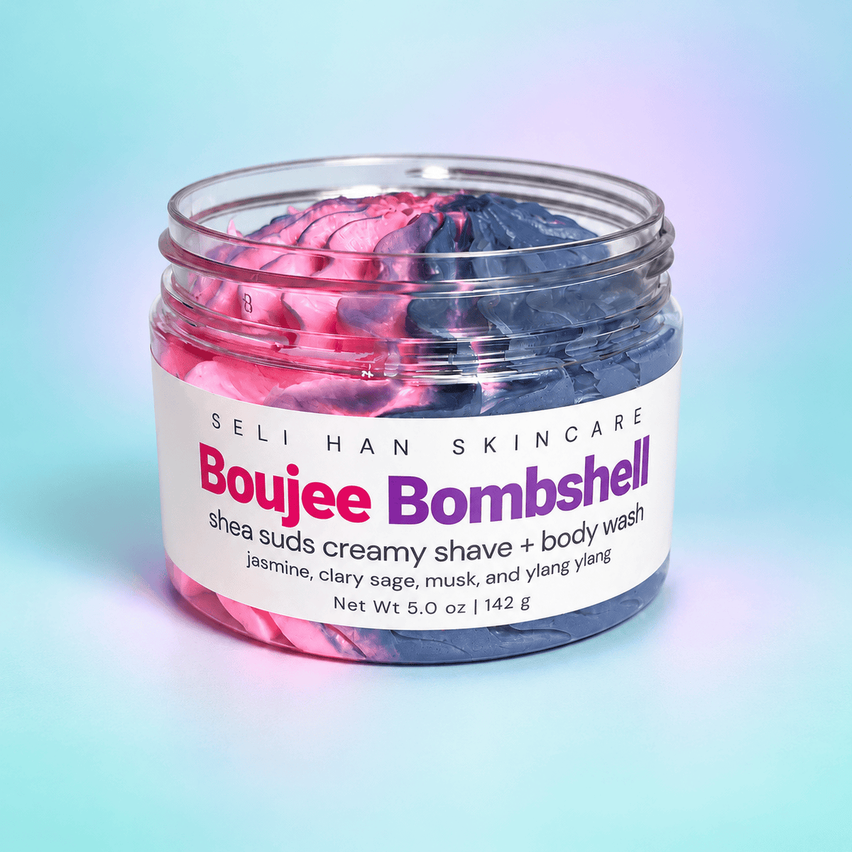 Boujee Bombshell Body and Shave Whipped Soap