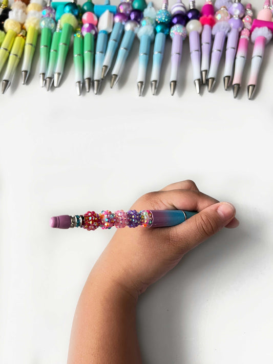 Colorful Beaded Pen #19