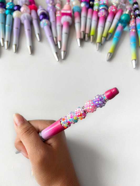 Colorful Beaded Pen #6 - Seli Han Skincare 