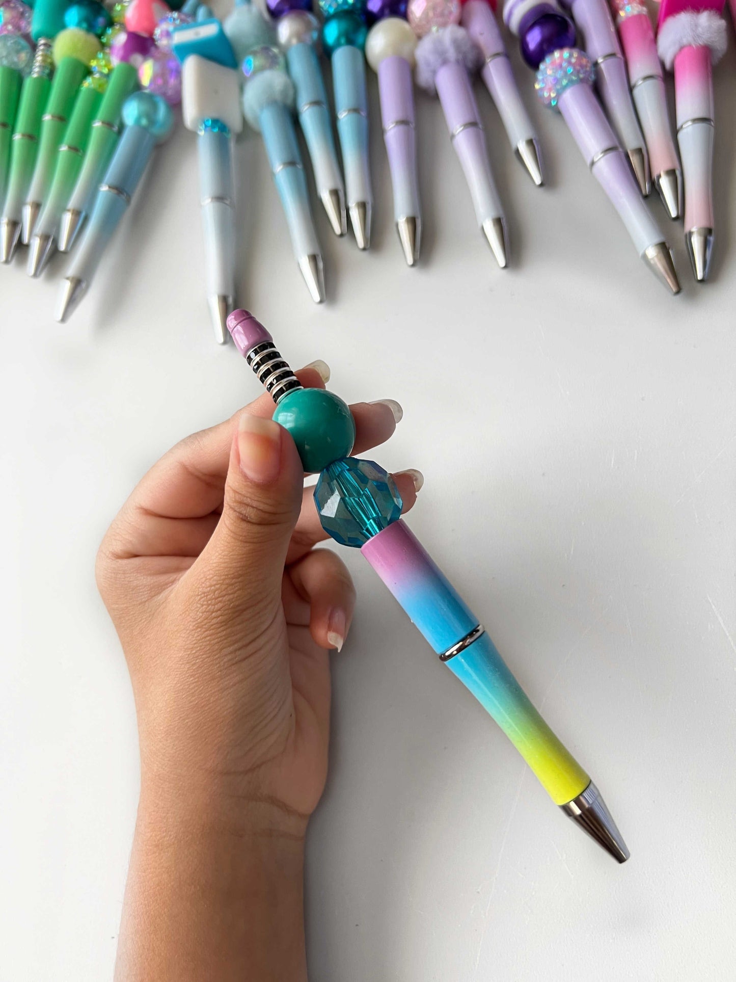 Colorful Beaded Pen #7