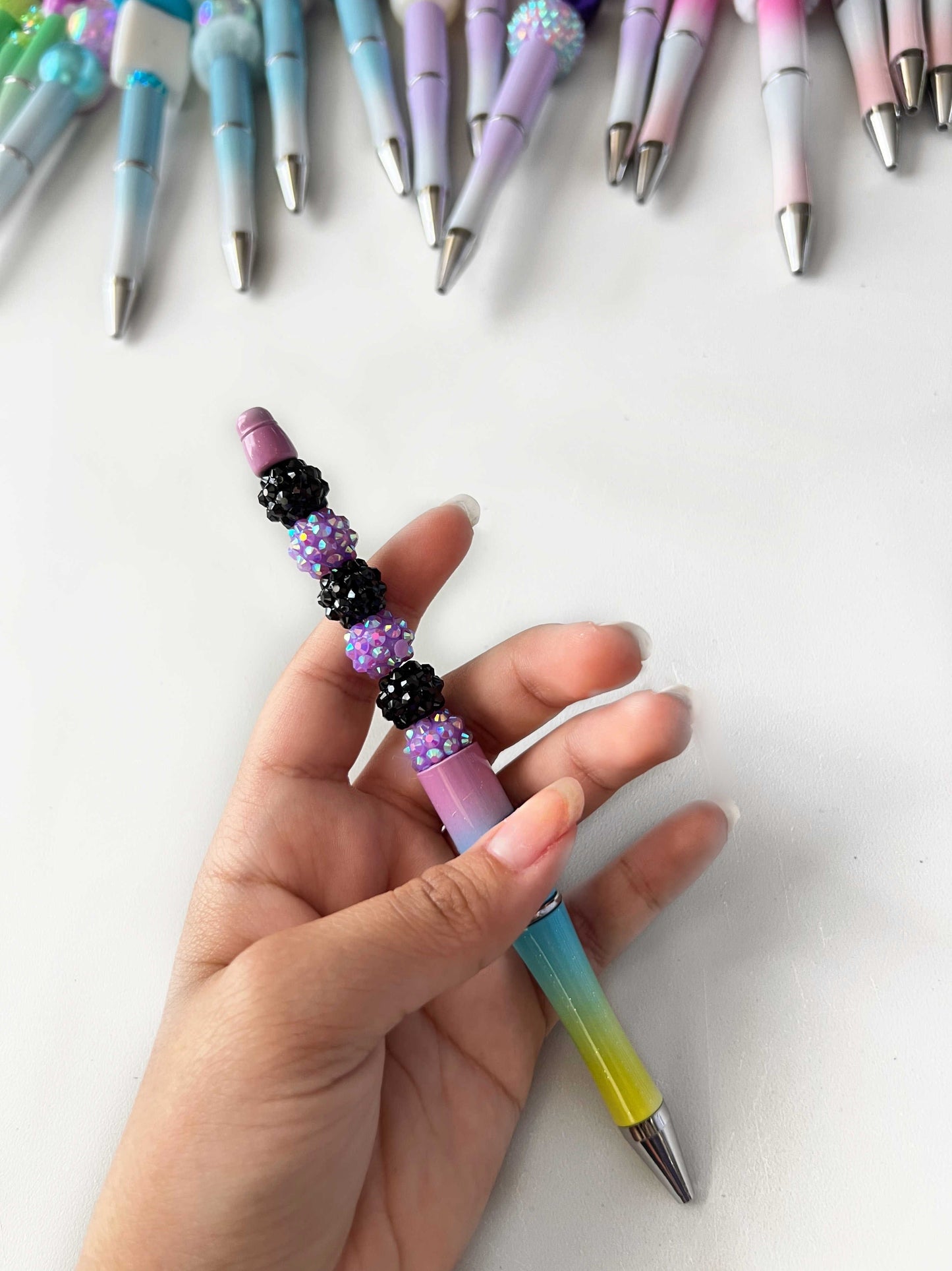Colorful Beaded Pen #9