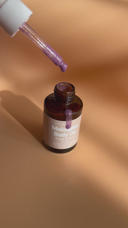 Purple Golden Cake Glimmer Body Oil