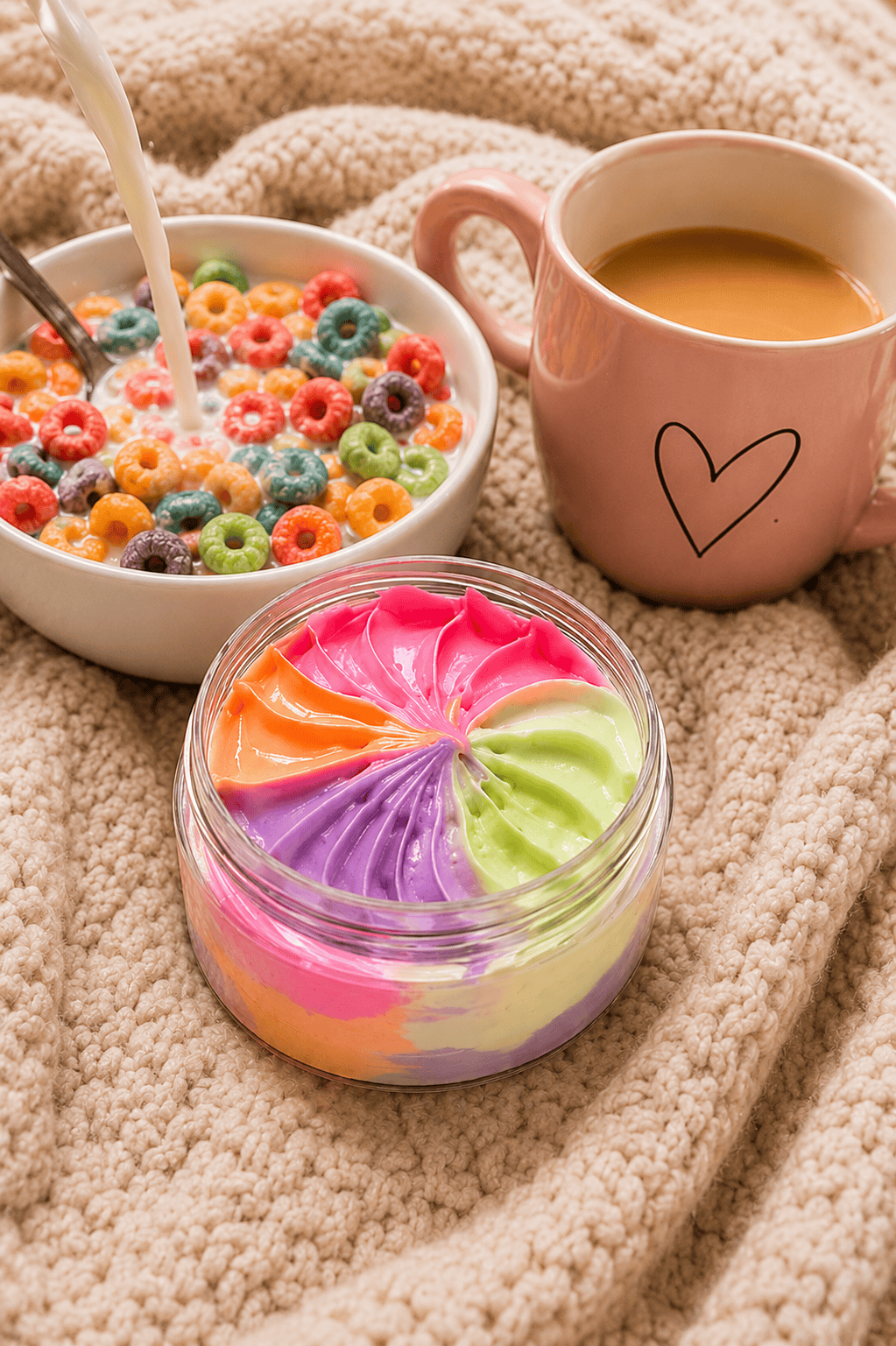 Shea Whip Body Butter Cream - Rainbow Loops - Seli Han Skincare 